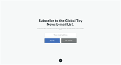 Desktop Screenshot of globaltoynews.com
